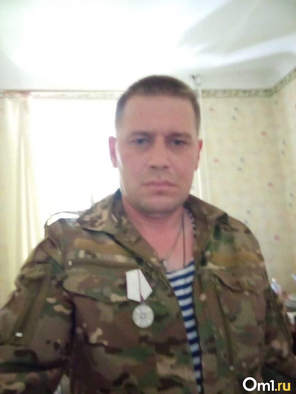 Мобилизованного из Омска наградили медалью «За спасение погибавших»