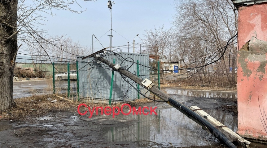 Омскую станцию контроля качества воздуха стоимостью 10 миллионов сломали