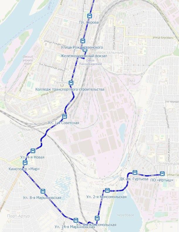 В Омске организуют дополнительные утренние автобусы