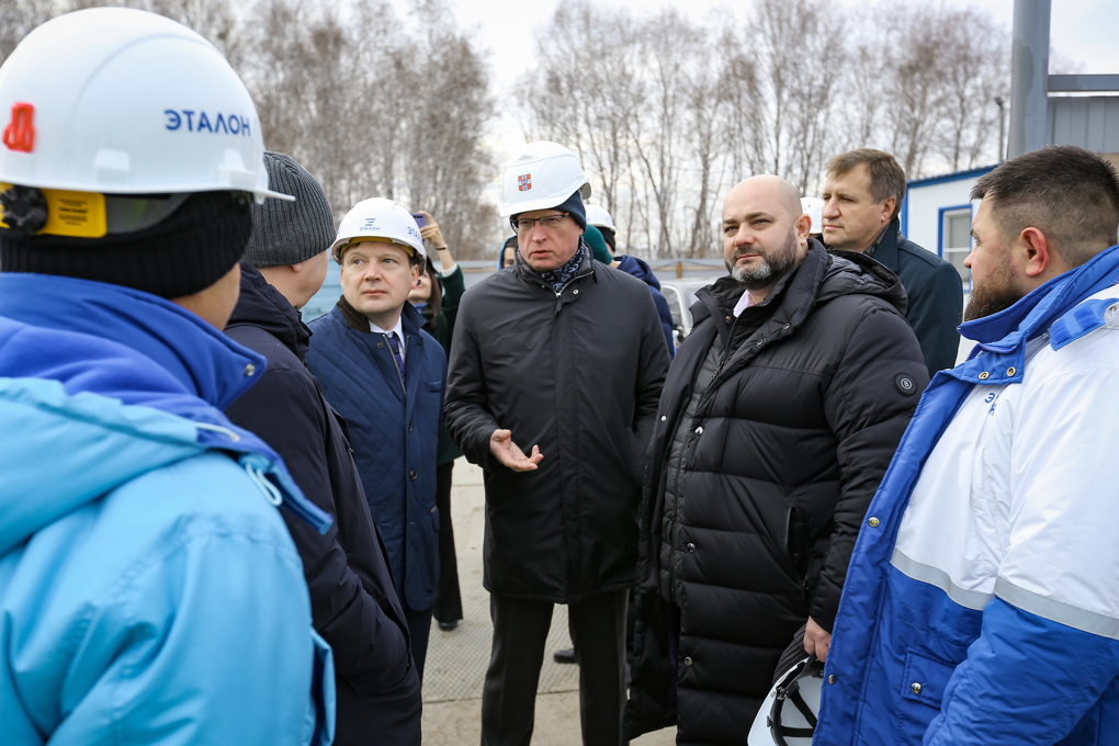 Губернатор оценил темпы строительства микрорайона «Зеленая Река»