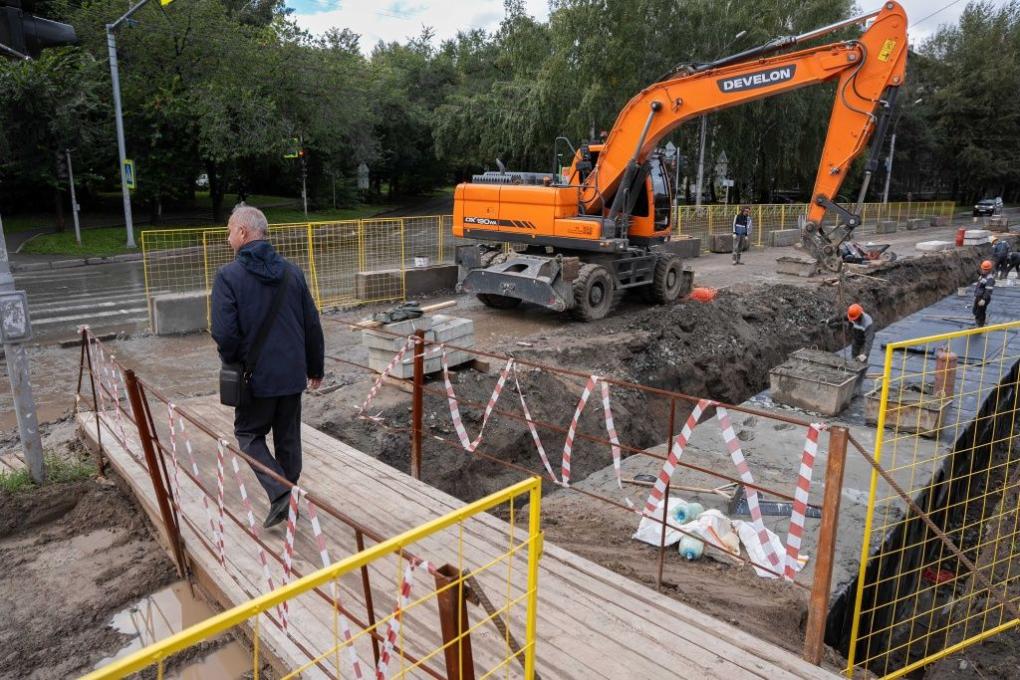 В Новосибирске после замены готовят к сдаче 24 участка теплосетей