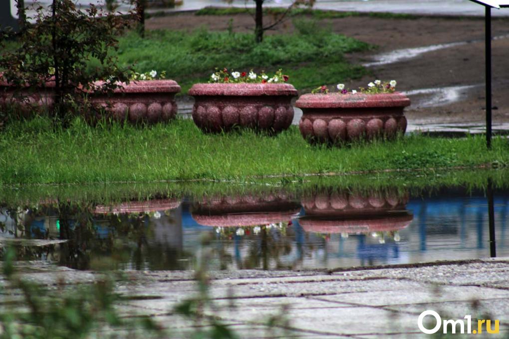 Центральные улицы затопило: фоторепортаж с первого летнего ливня