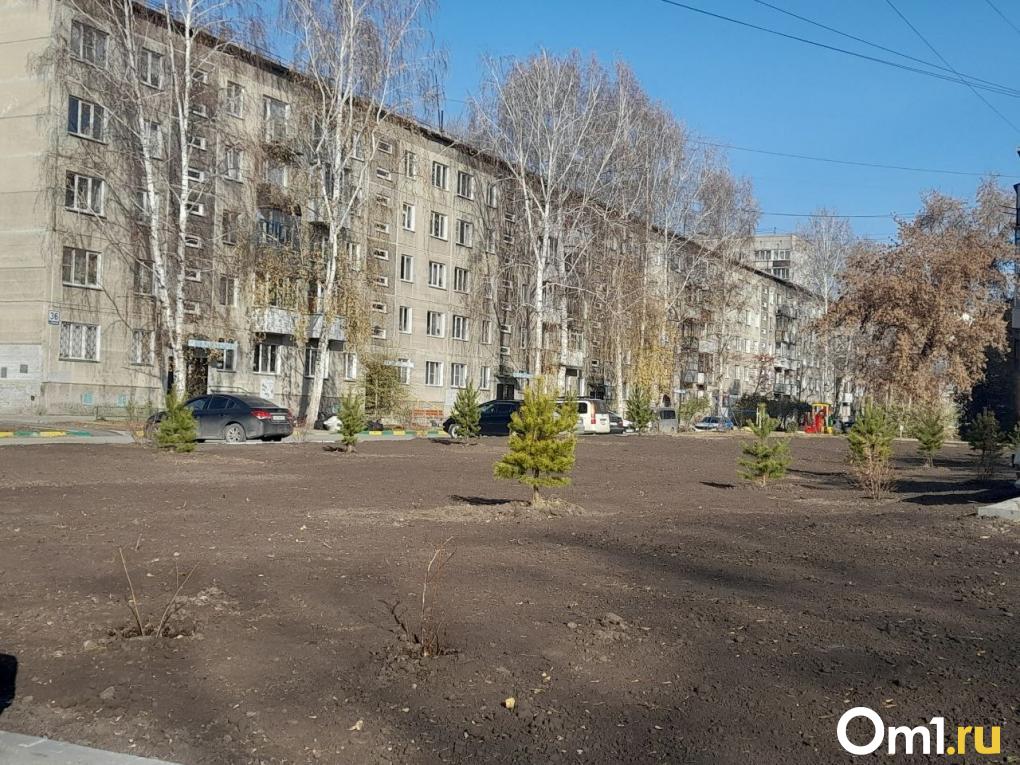 Новые парковки, сквер и ливнёвка: двор на Чемской преобразился после обращений новосибирцев