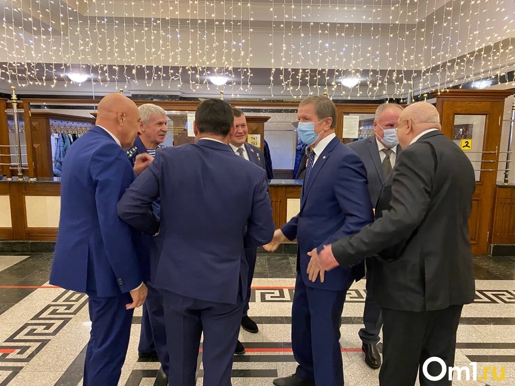 В Омске прошла инаугурация мэра Сергея Шелеста: фоторепортаж
