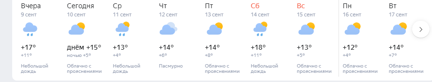 Похолодание до +3 °C ожидает новосибирцев до 15 сентября 2024 года