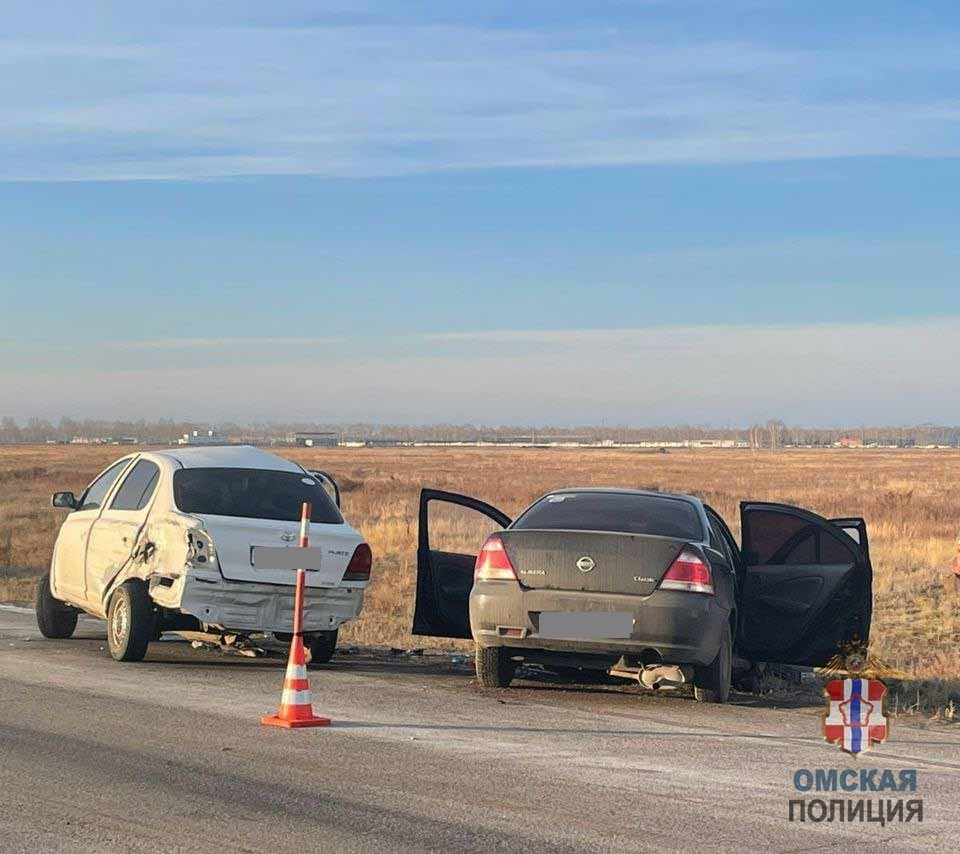 В Омске на дороге в Черёмушки произошла смертельная авария: погибла женщина