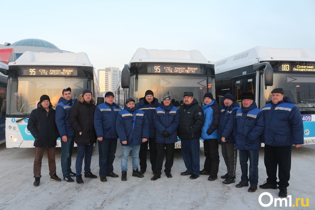 В Омск привезли новые автобусы «ЛиАЗ». Список их маршрутов