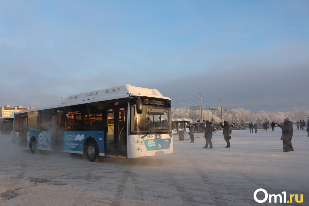 В Омск привезли новые автобусы «ЛиАЗ». Список их маршрутов