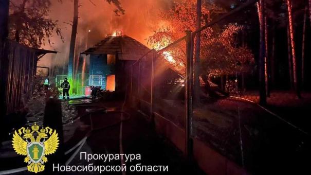 Прокуратура назвала вероятную причину пожара в новосибирском зоопарке
