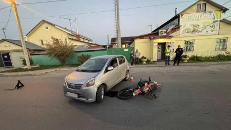 14-летний мальчик на питбайке пострадал в ДТП в Новосибирске