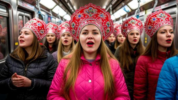 Концерт продолжился: что творилось в метро после выступления Надежды Кадышевой