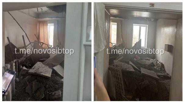 Прокуратура НСО выясняет причины обрушения крыши в детской больнице №1