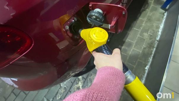 На двух омских заправках подорожало топливо