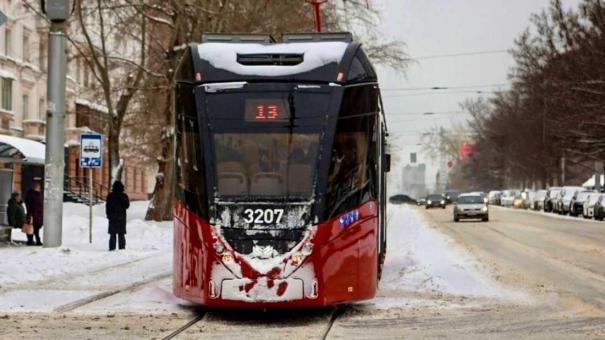 Все 9 новых трамваев прошли приёмку и готовы к работе в Новосибирске