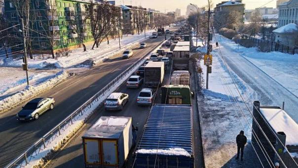 В Новосибирской области закрыли 5 трасс из-за непогоды