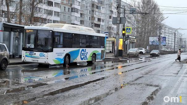 Омские автобусы хотят штрафовать за неправильный цвет