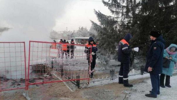 В Омске устранили аварию, оставившую без тепла почти 70 жилых домов