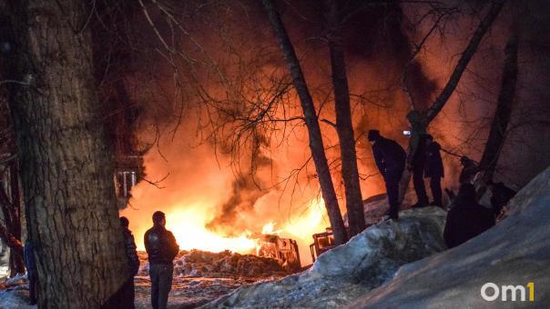 За минувшие сутки в Новосибирской области потушили девять пожаров