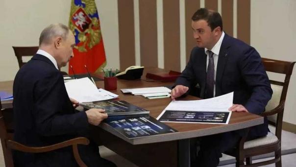 Президент Путин провёл встречу с губернатором Омской области Хоценко: главное
