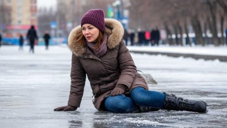 За гололёд заплатят: жительница Новосибирской области отсудила 250 тысяч рублей за падение на льду