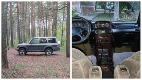 Hyundai Galloper, выпущенный 28 лет назад, продают за 520 тысяч рублей в Новосибирске