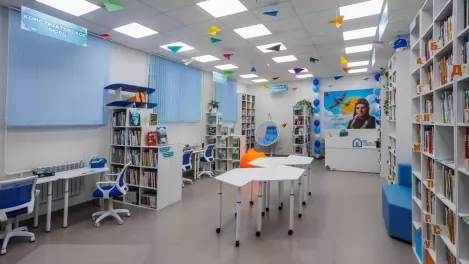 В библиотеке В.П. Чкалова в Новосибирске открылся детский центр «На взлёт»