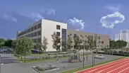 Школа на 1100 учеников с двором-патио откроется в 2027 году в Кировском районе Новосибирска