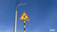 На мосту у Телецентра в Омске неожиданно возобновили ремонт после скандала с подрядчиком