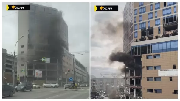 «Подсолнух» снова в огне: что известно о пожаре в новосибирском долгострое