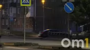 В Омске восстановили островок безопасности у школы