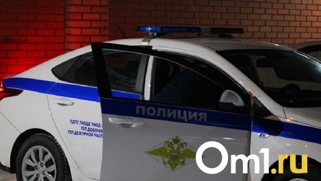 В Омске на улице Гашека автомобиль расплющило об столб