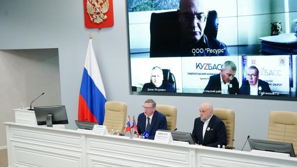 Омская делегация побывала с двухдневным рабочим визитом в Кемеровской области