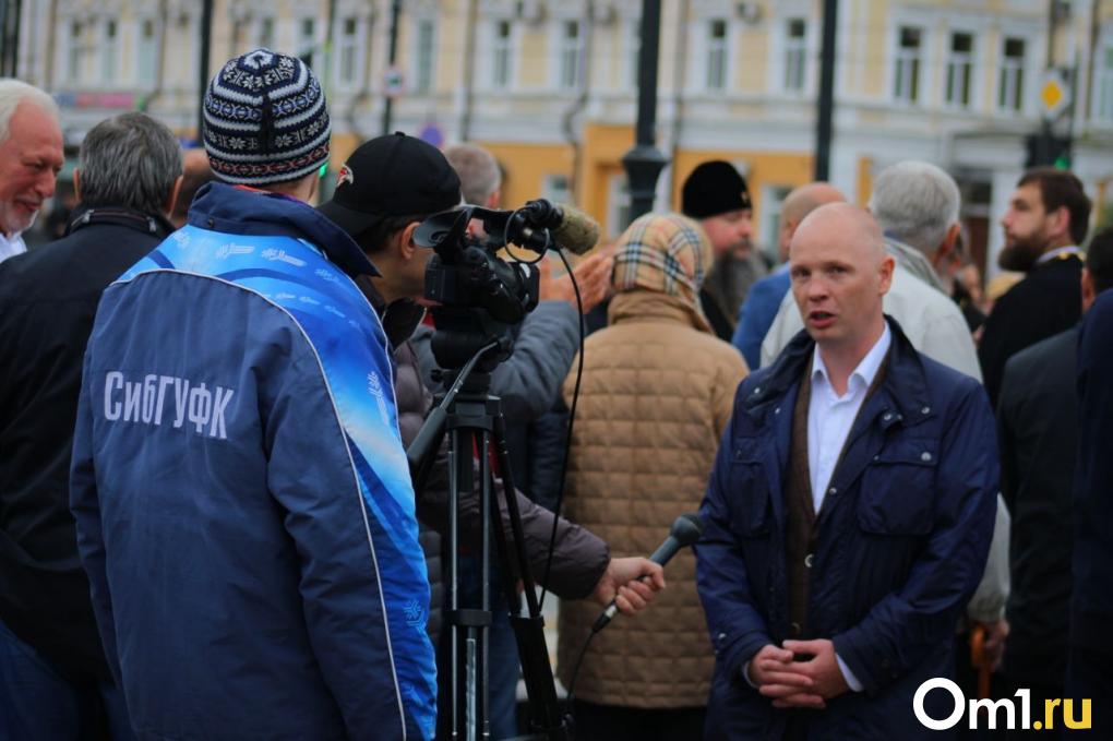 В Омске торжественно открыли вторую часть Аллеи олимпийцев