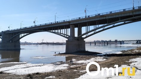 В Новосибирске под Октябрьским мостом началось строительство крытого пешеходного перехода