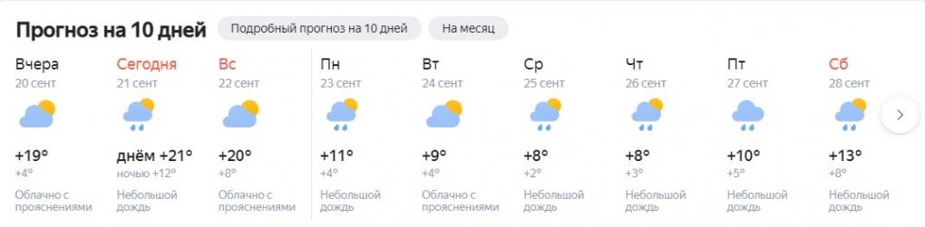 На Омск надвигаются первые ночные заморозки