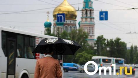 К выходным в Омск вместе с ливнями придёт похолодание