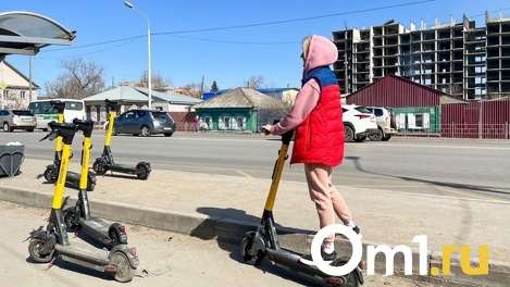 В Омске школьница разбила голову, катаясь на электросамокате