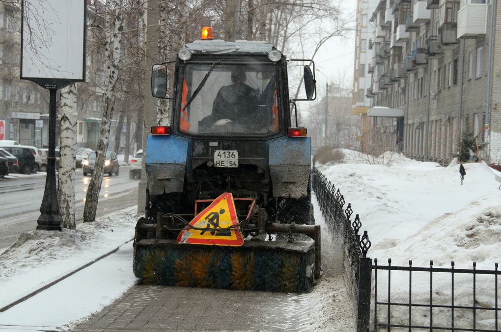 В Новосибирске от снега очистили 97% кровель