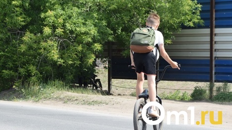 Омич на Lada Granta сбил 12-летнего велосипедиста, ребёнку понадобилась медицинская помощь