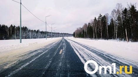 На автодороге между Омском и Новосибирском ограничат движение из-за непогоды