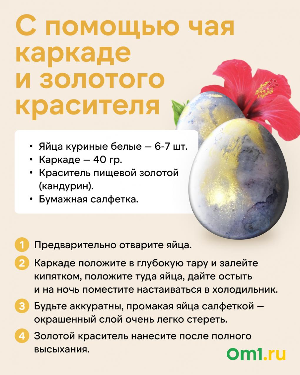 Пять необычных способов покрасить яйца на Пасху