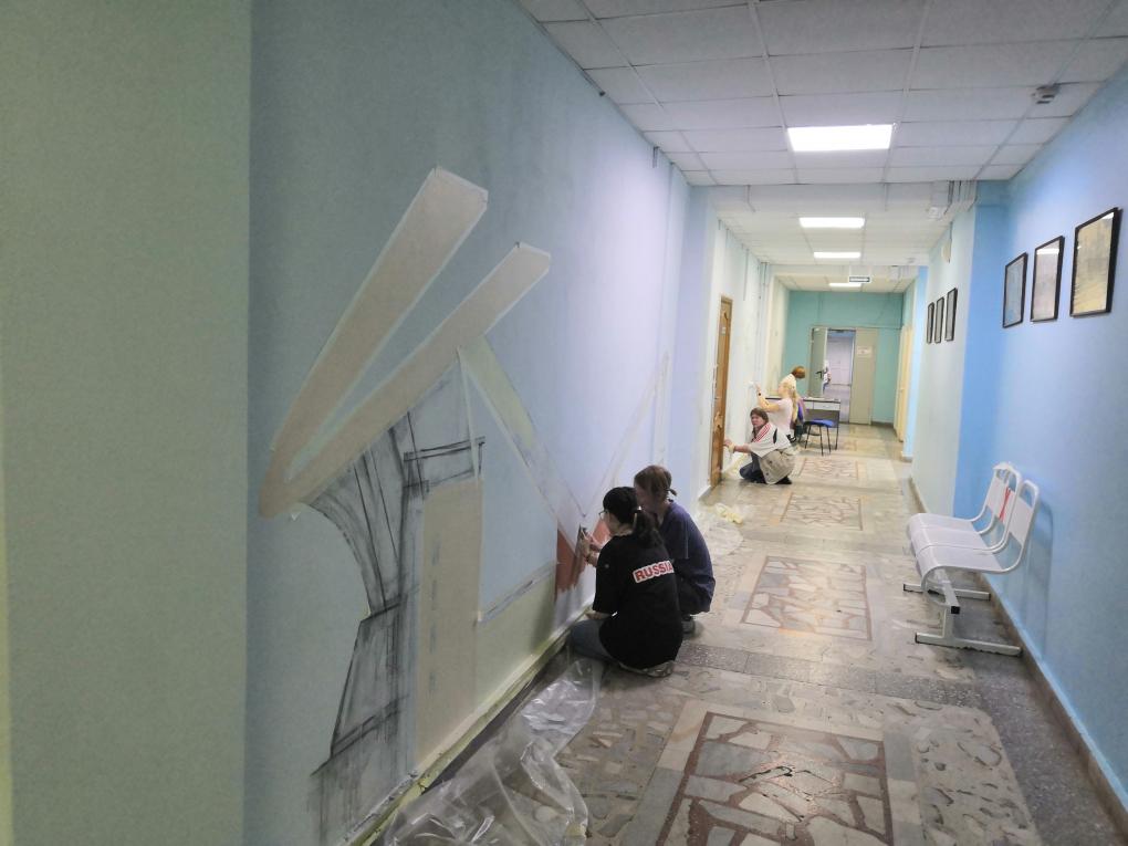 «НЕбольничный коридор» в детской областной больнице