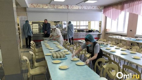 Омского оператора питания начальных классов оштрафовали за нарушение санитарных норм