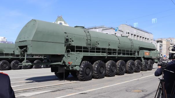 Ракетчики вывели ПГРК «Ярс» на маршруты боевого патрулирования в Новосибирске