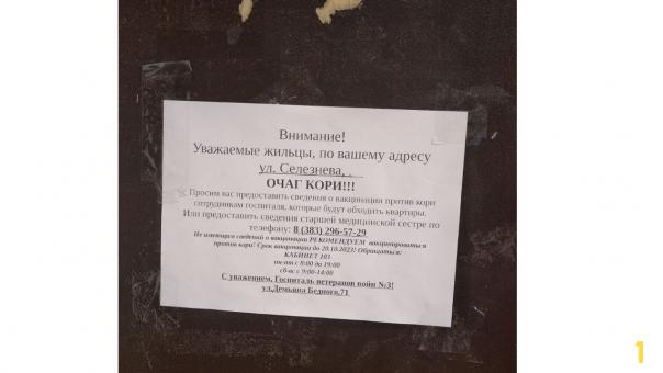 «Пугающая ситуация»: очаг кори выявили в одном из жилых домов в Новосибирске