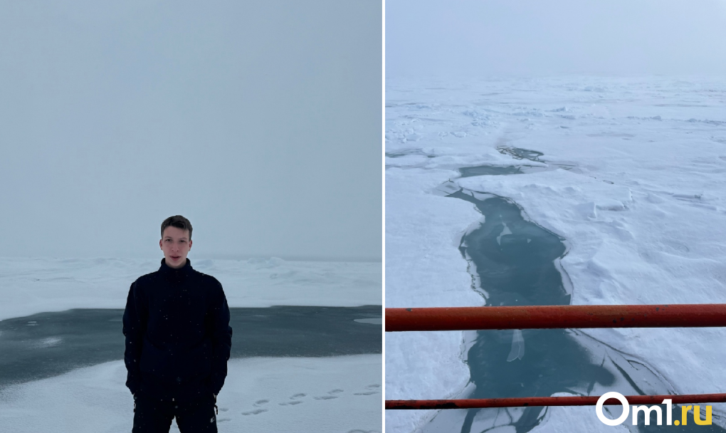 Купались в проруби и ели мороженое: омские ученики побывали на Северном полюсе