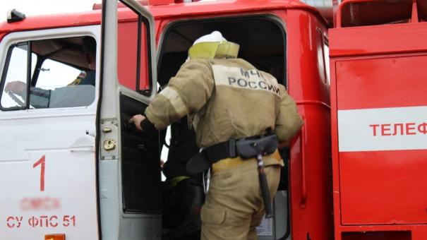 17 декабря в Новосибирске пожарные потушили пожар в Кировском районе