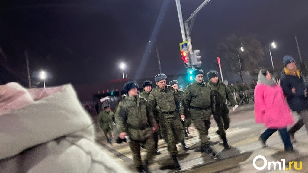 Колонну мобилизованных заметили на концерте группы «Звери» в Омске