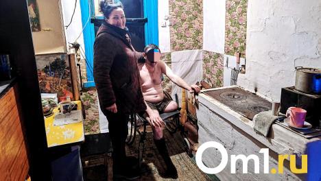 В Омске инвалид без ног 10 лет живёт в разваливающемся доме