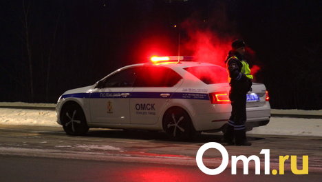 Полиция по всему Омску преследовала автомобиль с пьяными подростками — ВИДЕО